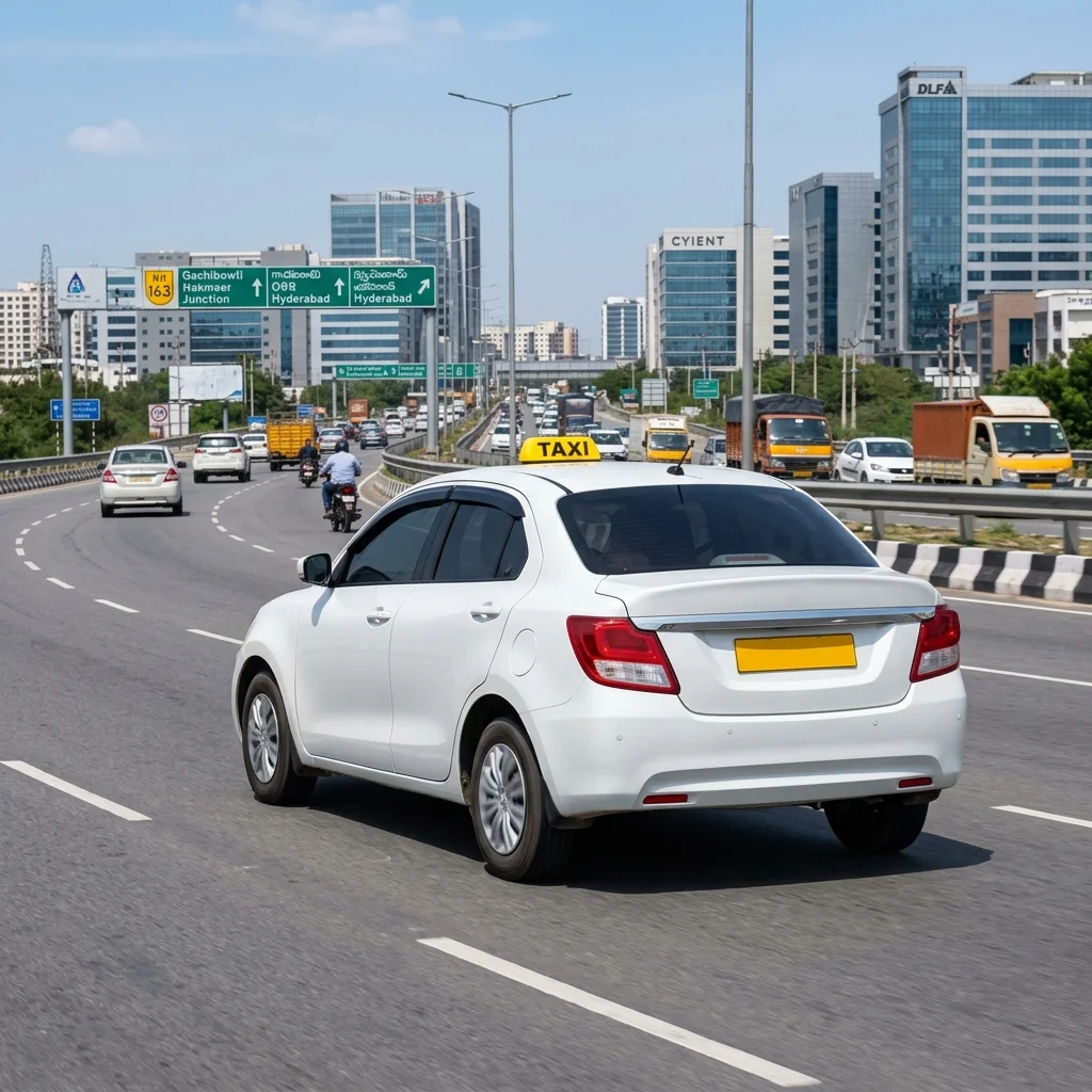 Gachibowli to Hyderabad Airport Cab Service